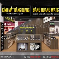 Thiết Kế Nội Thất Shop Đồng Hồ Đăng Quang – Mê Linh